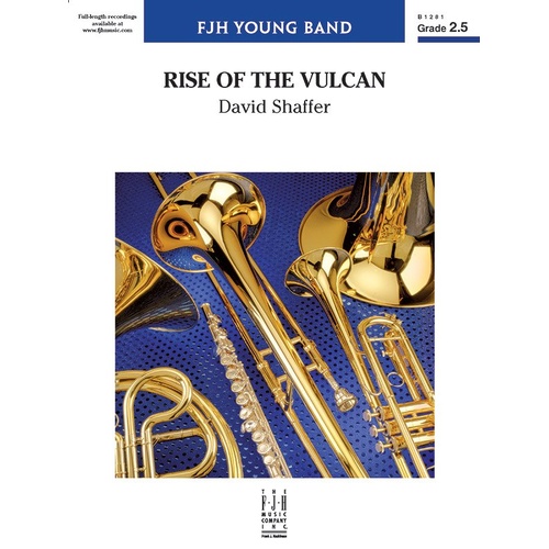Rise of the Vulcan CB2.5 SC/PTS by David Shaffer - Band Overture Sheet Music