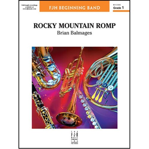 Rocky Mountain Romp Concert Band Score/Parts Book