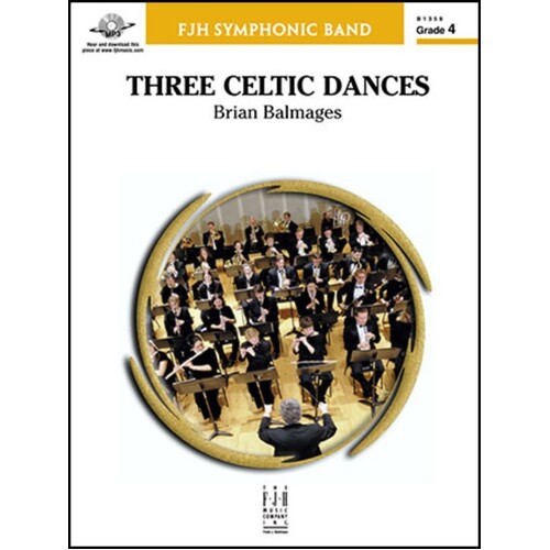 Three Celtic Dances Concert Band Score/Parts Book