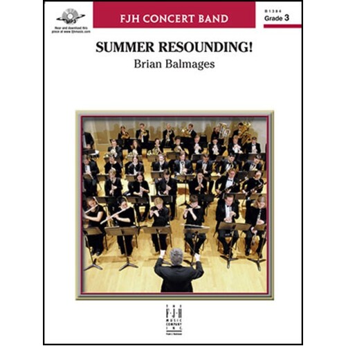 Summer Resounding Concert Band Score/Parts Book
