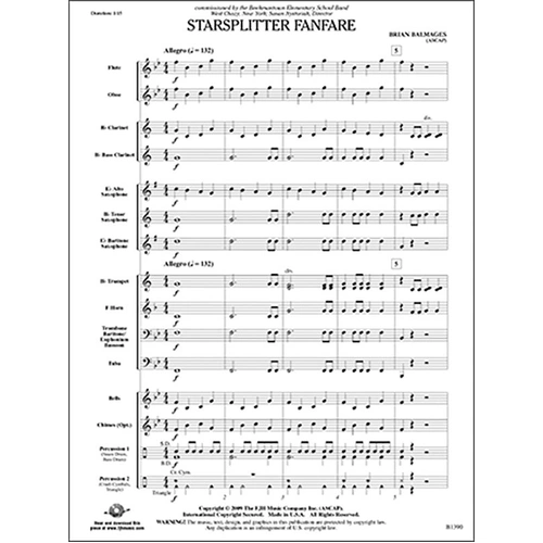Starsplitter Fanfare CB0.5 SC/PTS by Brian Balmages