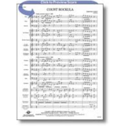 Count Rockula Concert Band 1.5 Score/Parts Book
