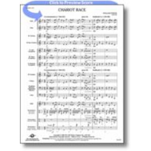 Chariot Race Concert Band Score/Parts Book