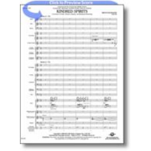 Kindred Spirits Concert Band Score/Parts Book