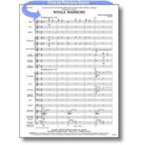 Whale Warriors Concert Band 2.5 Score/Parts Book
