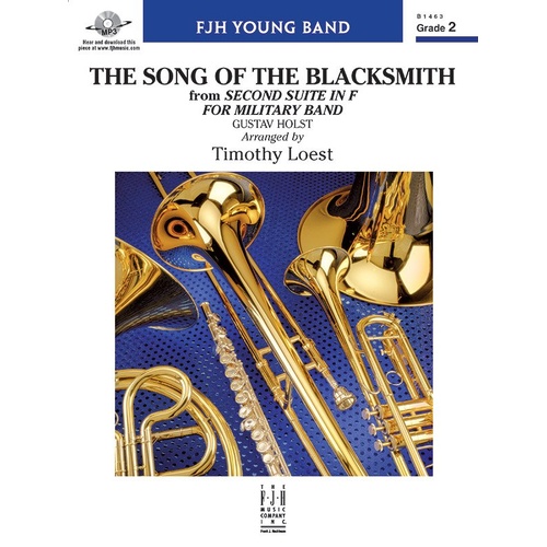 Song of the Blacksmith by Timothy Loest for Band - FJH Music Company - 1 Page Arrangement