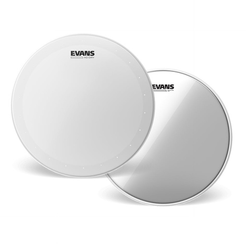 Evans B14HDD-H30 14" Genera HD Dry Snare & H30 Combo Pack