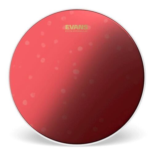 Evans 14" Hydraulic Red Coated Drum Head