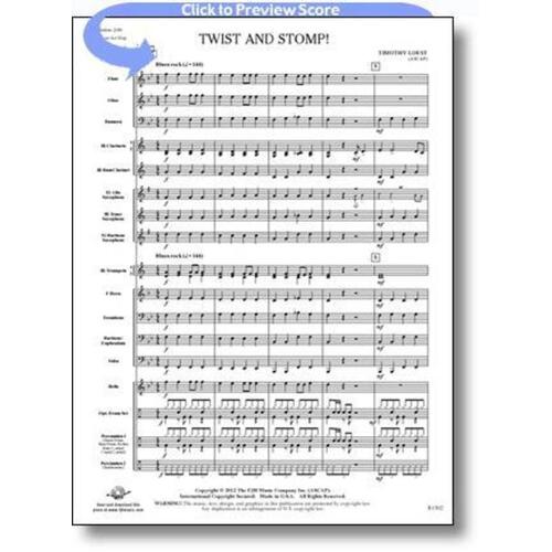 Twist And Stomp Concert Band 1.5 Score/Parts Book