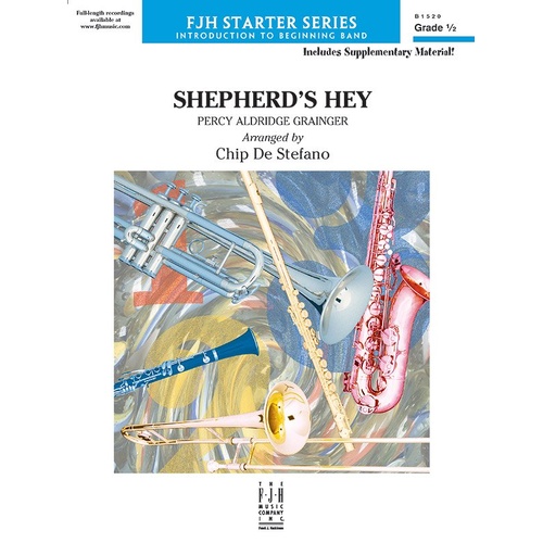 Shepherd's Hey CB.5 SC/PTS by Chip De Stefano for Band - FJH Music Company