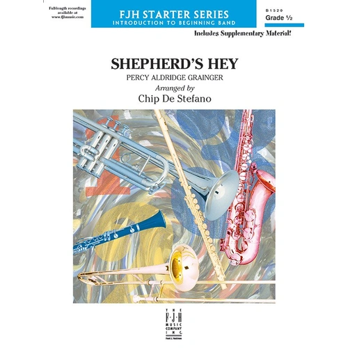 Shepherd's Hey CB.5 SC/PTS by Chip De Stefano for Band - FJH Music Company