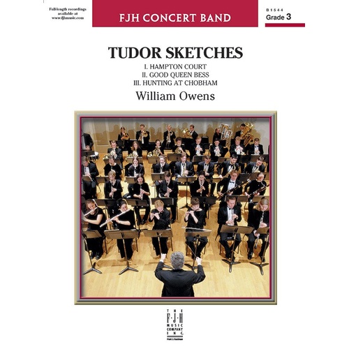 Tudor Sketches by William Owens for Band - FJH Music Company