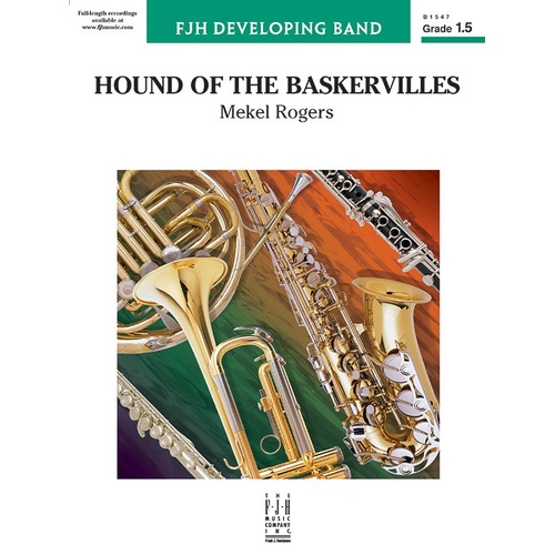 Hound of the Baskervilles CB1.5 SC/PTS for Band by Mekel Rogers