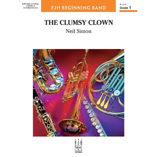 Clumsy Clown CB1 SC/PTS by Neil Simon - Band Ensemble