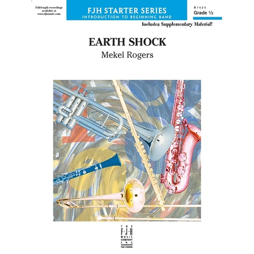 Earth Shock CB0.5 SC/PTS by Mekel Rogers for Band - FJH Music Company