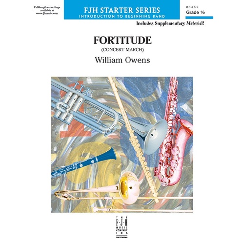 Fortitude Concert March CB0.5 SC/PTS by William Owens - Band Music
