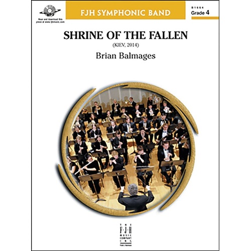Shrine of the Fallen by Brian Balmages - FJH Music Company, 1 page