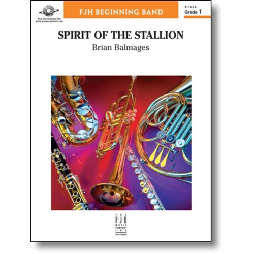 Spirit Of The Stallion Concert Band 1 Score/Parts Book