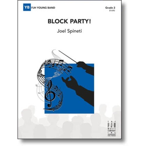 Block Party! Concert Band 2 Score/Parts Book