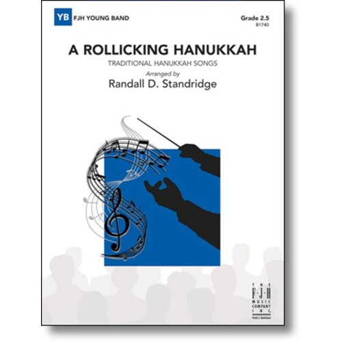 A Rollicking Hanukkah Concert Band 2.5 Score/Parts Book