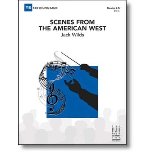 Scenes From The American West Concert Band 2.5 Score/Parts Book