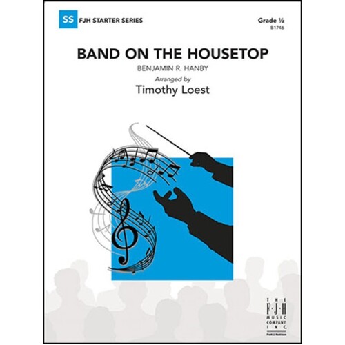 Band On The Housetop Concert Band0.5 Score/Parts Book