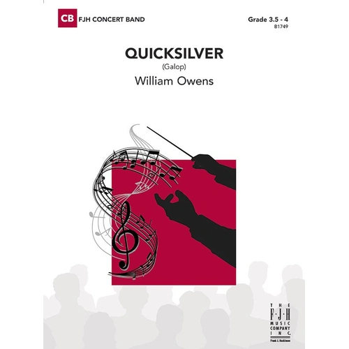 Quicksilver CB3.5-4 SC/PTS by William Owens for Band - FJH Music Company