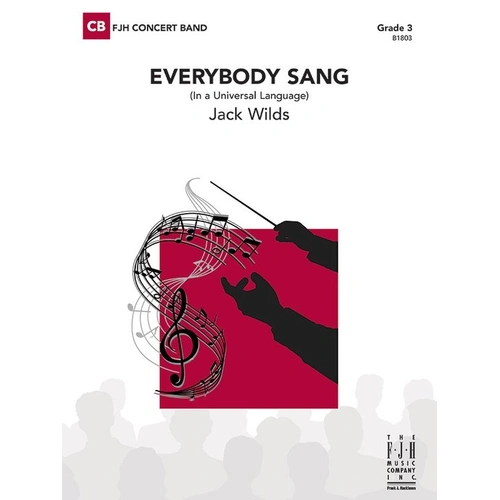 Everybody Sang (In a Universal Language) Score and Parts by Jack Wilds