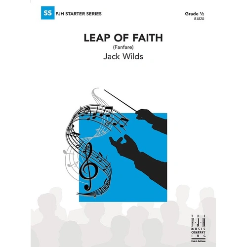 Leap of Faith (Fanfare) CB0.5 SC/PTS - Score and Parts for Band by Jack Wilds