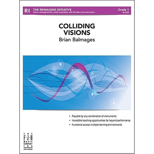 Colliding Visions CB1 3-Part Adaptable SC/PTS by Brian Balmages