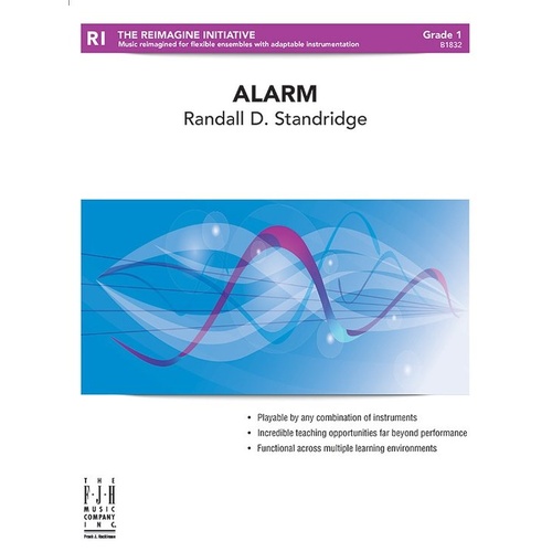 Alarm CB1 3-Part Adaptable Score and Parts by Randall D. Standridge