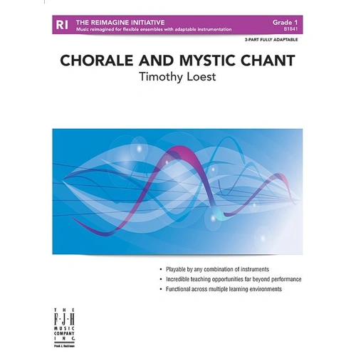 Chorale and Mystic Chant for Beginning Band - Score and Parts