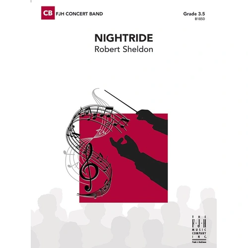 Nightride by Robert Sheldon for Band - FJH Music Company