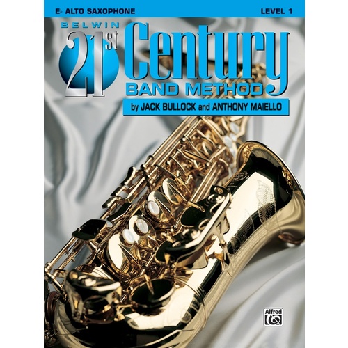 Belwin 21st Century Band Method Grade 1 Alto Saxophone Sheet Music