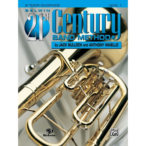 Belwin 21st Century Band Method Grade 1 Tenor Saxophone Sheet Music