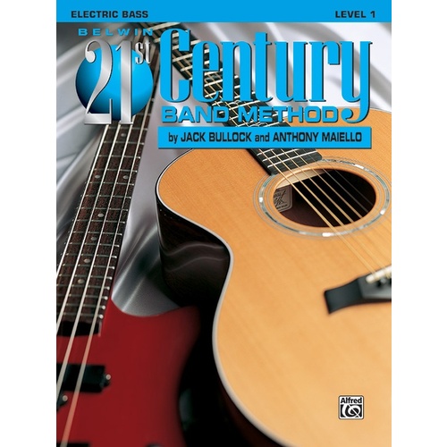 Belwin 21st Century Band Method Grade 1 Electric Bass