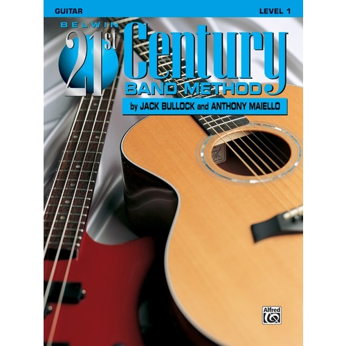Belwin 21st Century Band Method Grade 1 Guitar Sheet Music