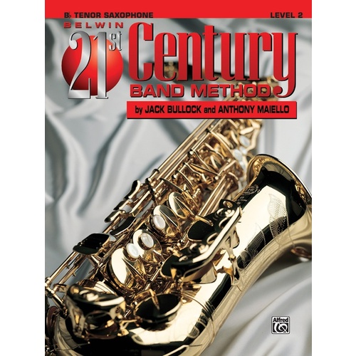 Belwin 21st Century Band Method Grade 2 Tenor Saxophone Sheet Music
