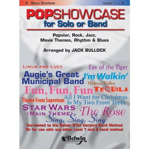 Pop Showcase Solo Or Band Bass Clarinet