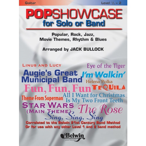 Pop Showcase Solo Or Band Guitar