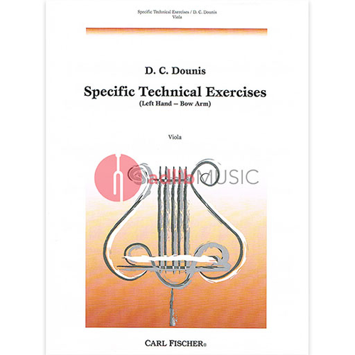 Specific Technical Exercises Op 25 for Viola - Dounis