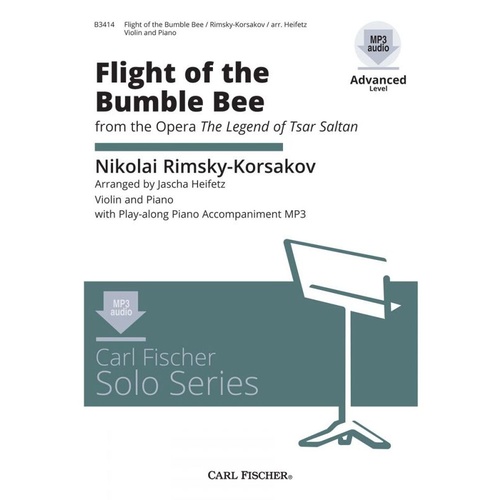 Flight Of The Bumble Bee Violin/Piano Softcover Book/CD