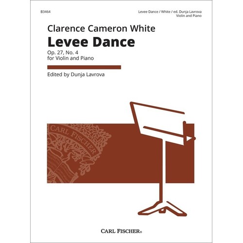 White - Levee Dance Op 27 No 4 Violin/Piano (Softcover Book)