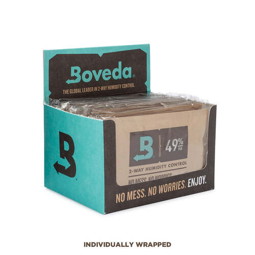 Boveda - Retail Carton - For High Humidity - 12 Packets