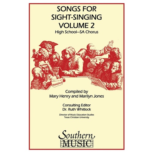 Songs For Sight Singing V2 SSA High School Book
