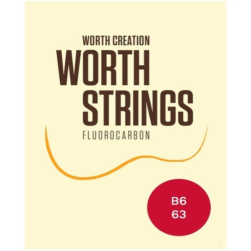 Worth B6 6 String Fluorocarbon Premium Ukulele Strings