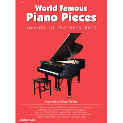 World Famous Piano Pieces Book