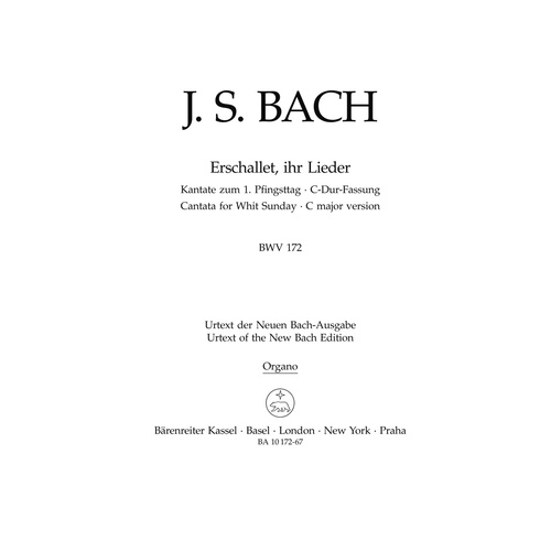 Erschallet, Ihr Lieder BWV 172