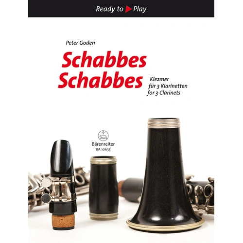 Schabbes Klezmer for Three Clarinets - Various Goden Peter Barenreiter BA10635