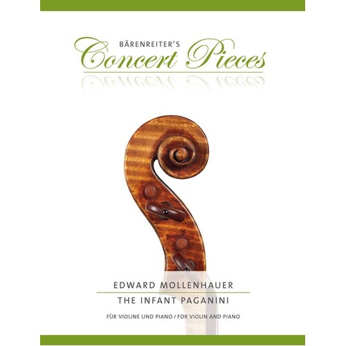 Mollenhauer - Infant Paganini Violin/Piano (Softcover Book) Book